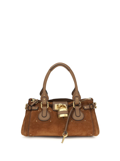 CHLOÉ OS paddington suede handbag