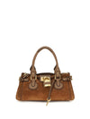 paddington suede handbag