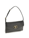 devain leather shoulder bag