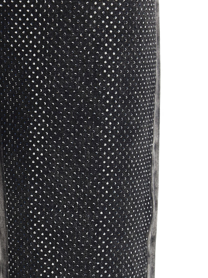 PINKO 24 five-pocket jeans with mini studs