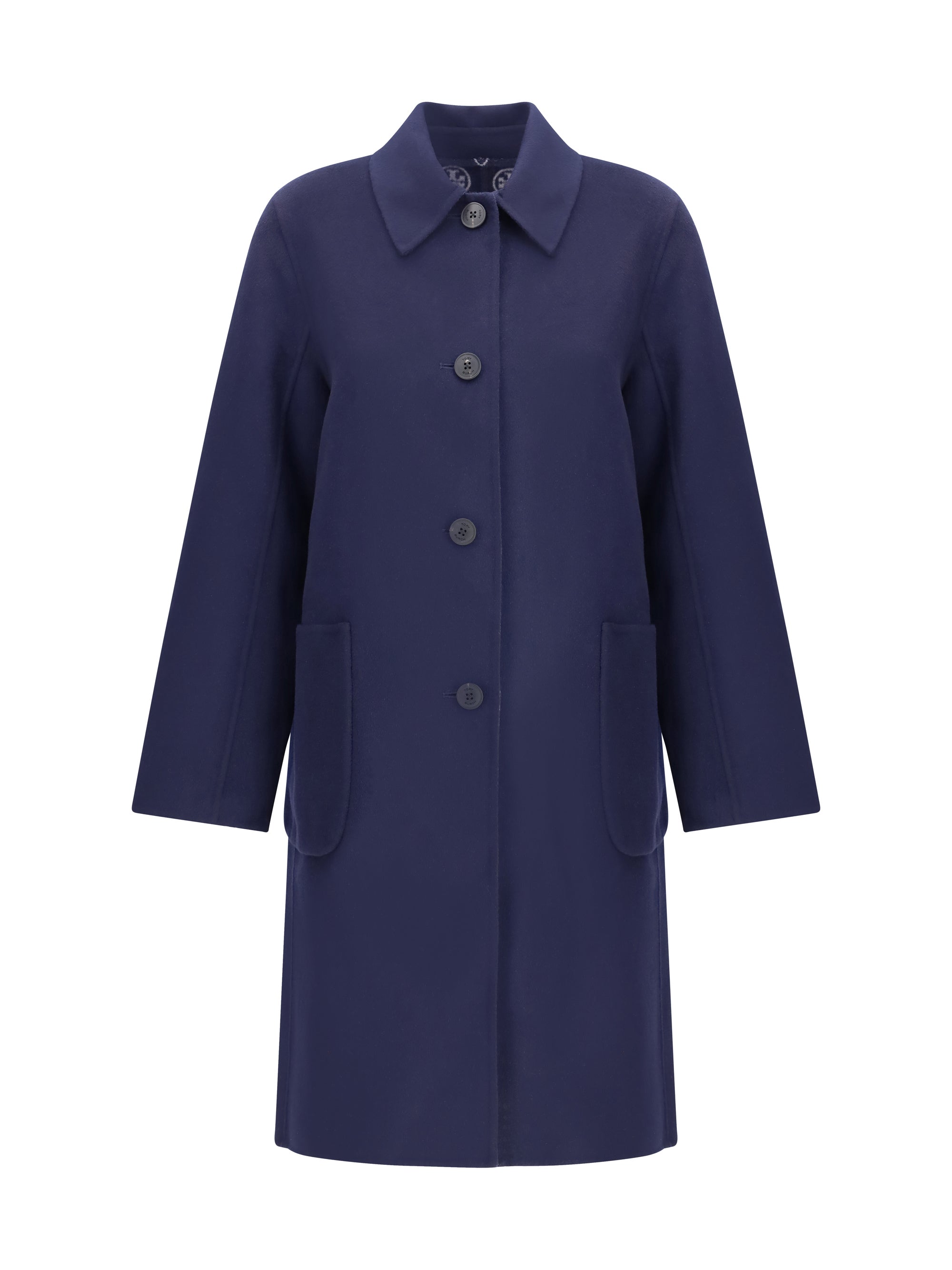 TORY BURCH L reversible double-face wool coat