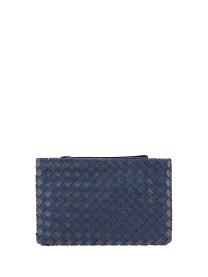 iconic intrecciato pouch bag