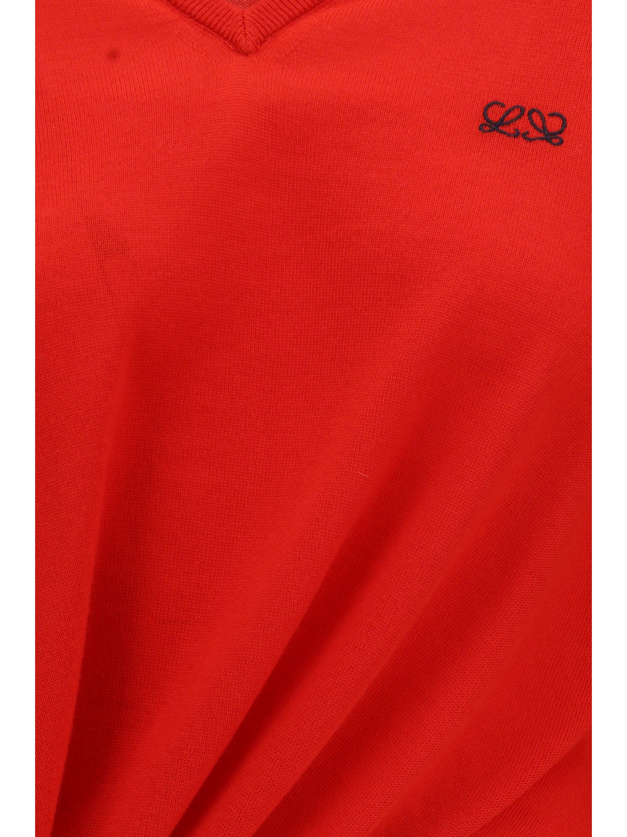 wool sweater with logo