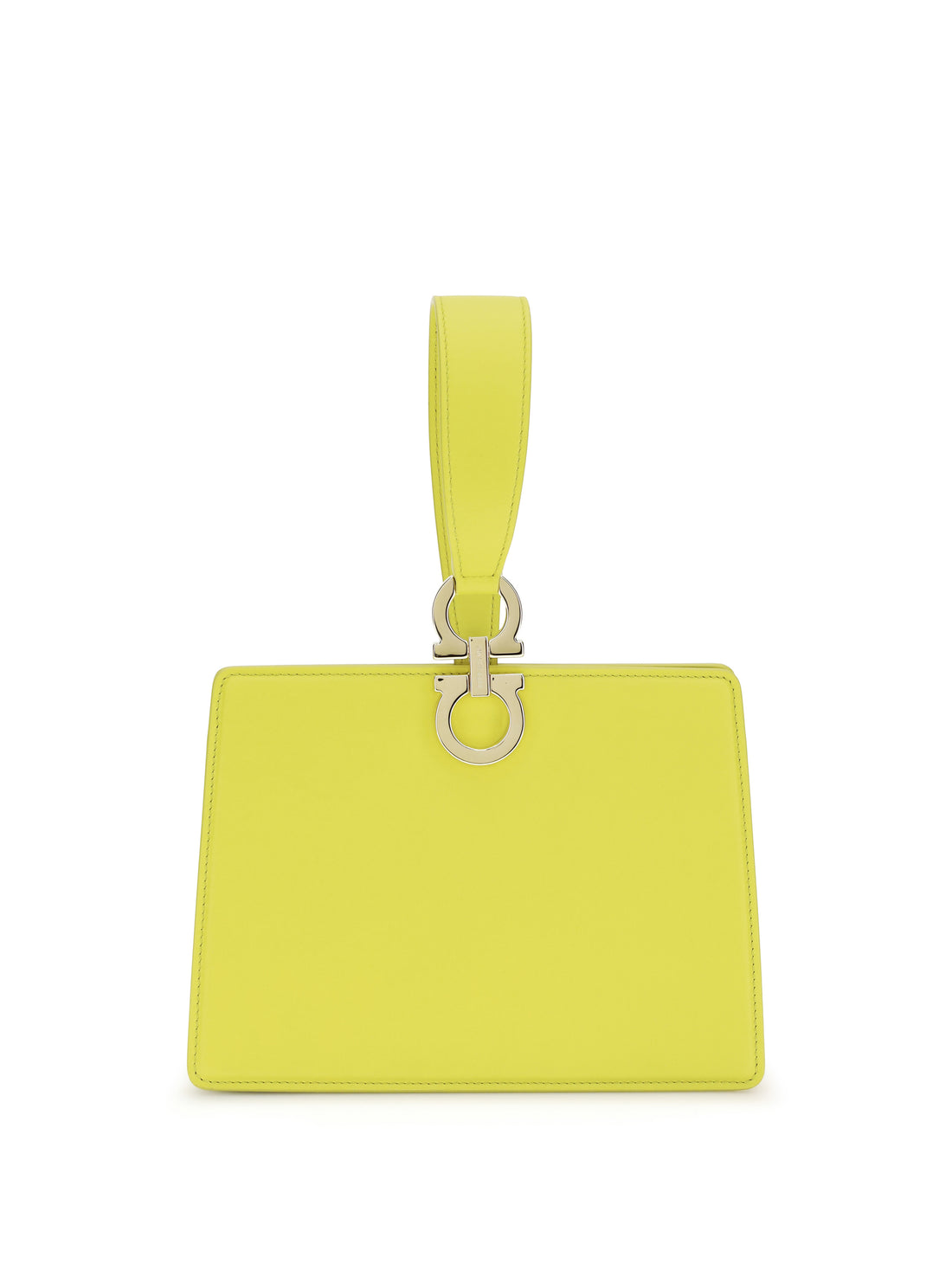 FERRAGAMO OS leather clutch 