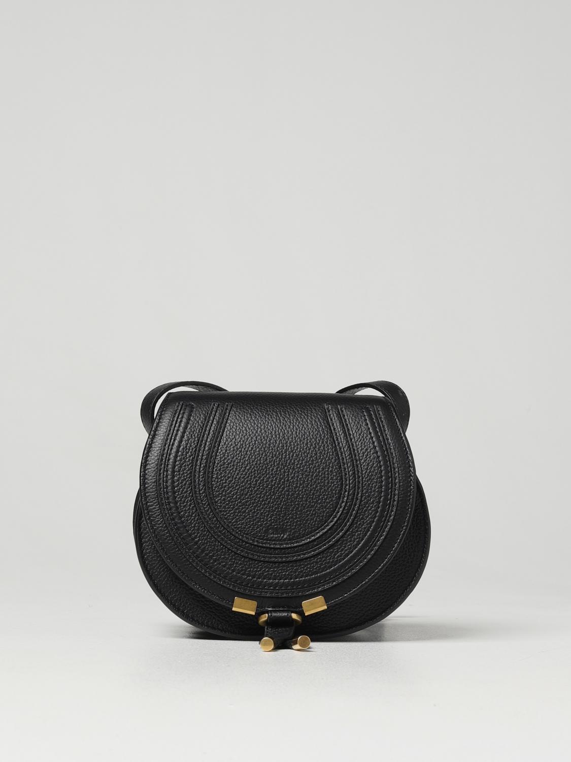 marcie grained leather bag chloé