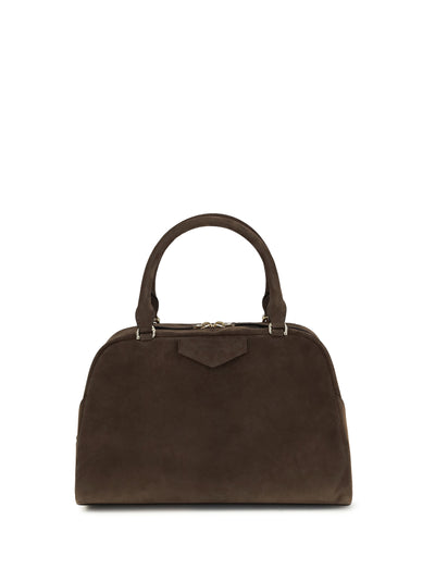 antigona east-west soft medium suede handbag
