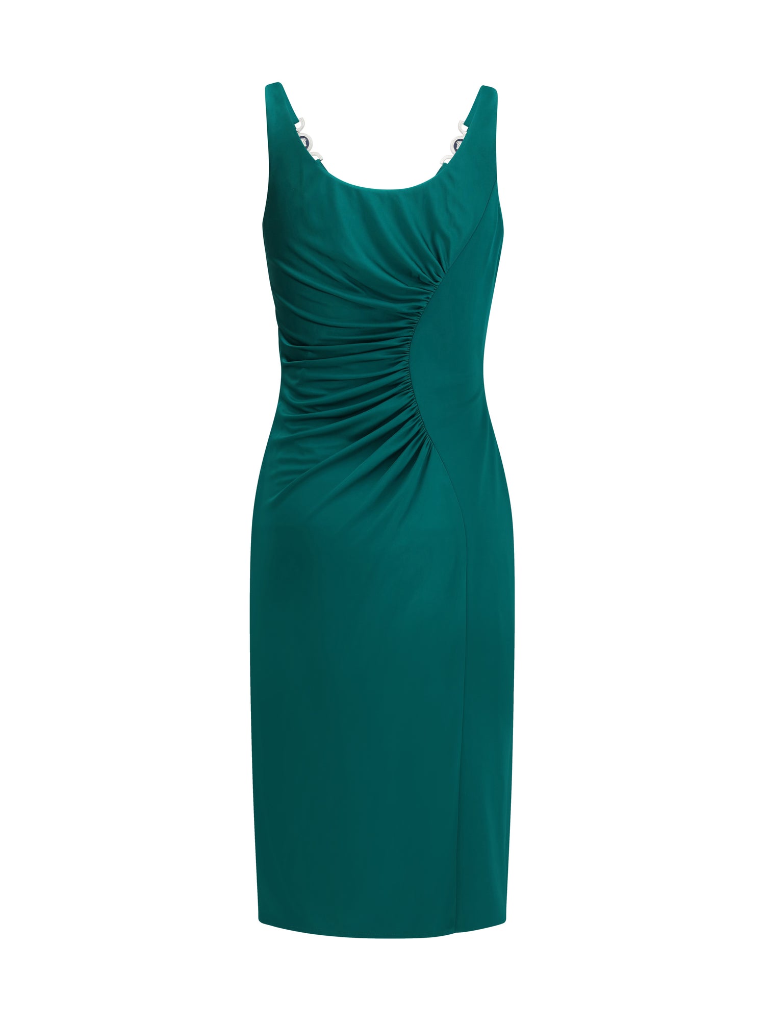 VERSACE 42 midi jersey dress