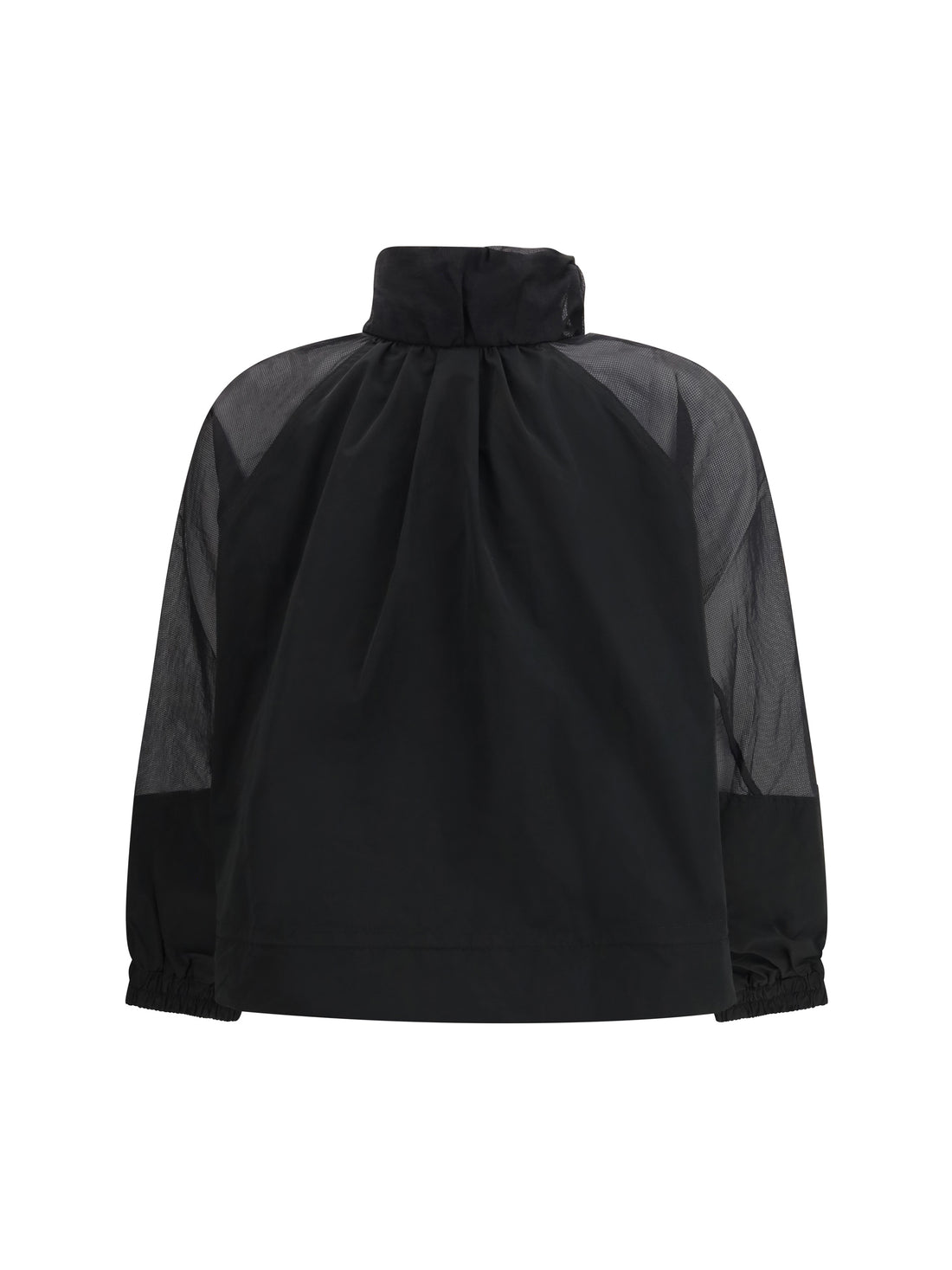 PINKO S beth jacket with transparent inserts