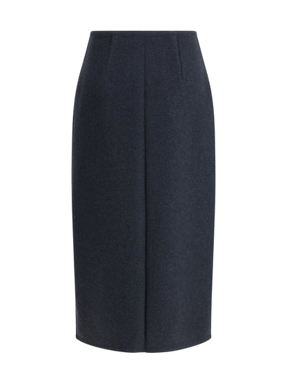 RIER L walker wrap midi skirt