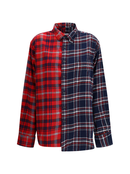 E.L.V. DENIM XS-S martha shirt check flannel