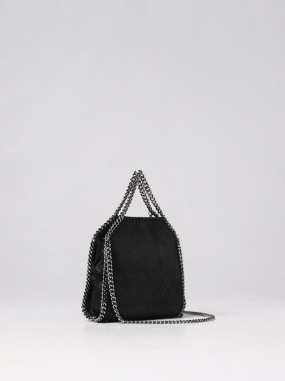 STELLA MCCARTNEY OS falabella micro tote bag in tumbled synthetic leather