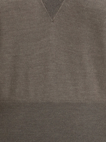 FENDI 40 cashmere and silk long-sleeve sweater