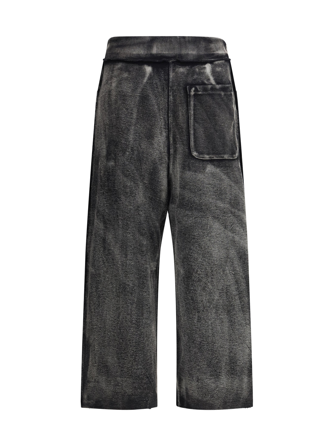 R13 M pleated cropped track pants