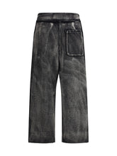R13 M pleated cropped track pants