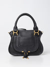 chloé marcie grained leather bag