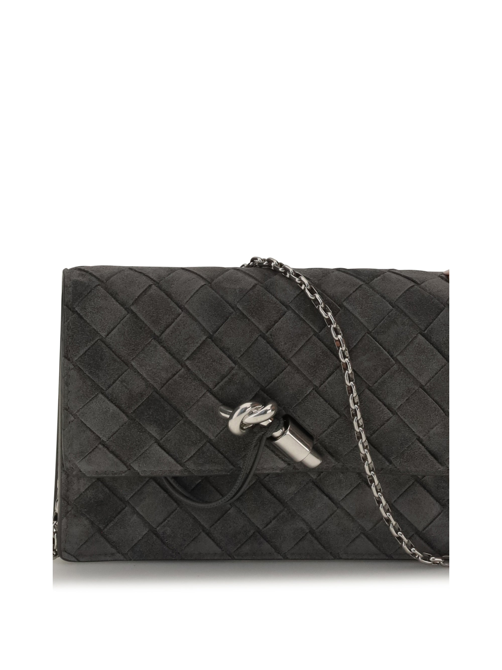 andiamo suede shoulder bag