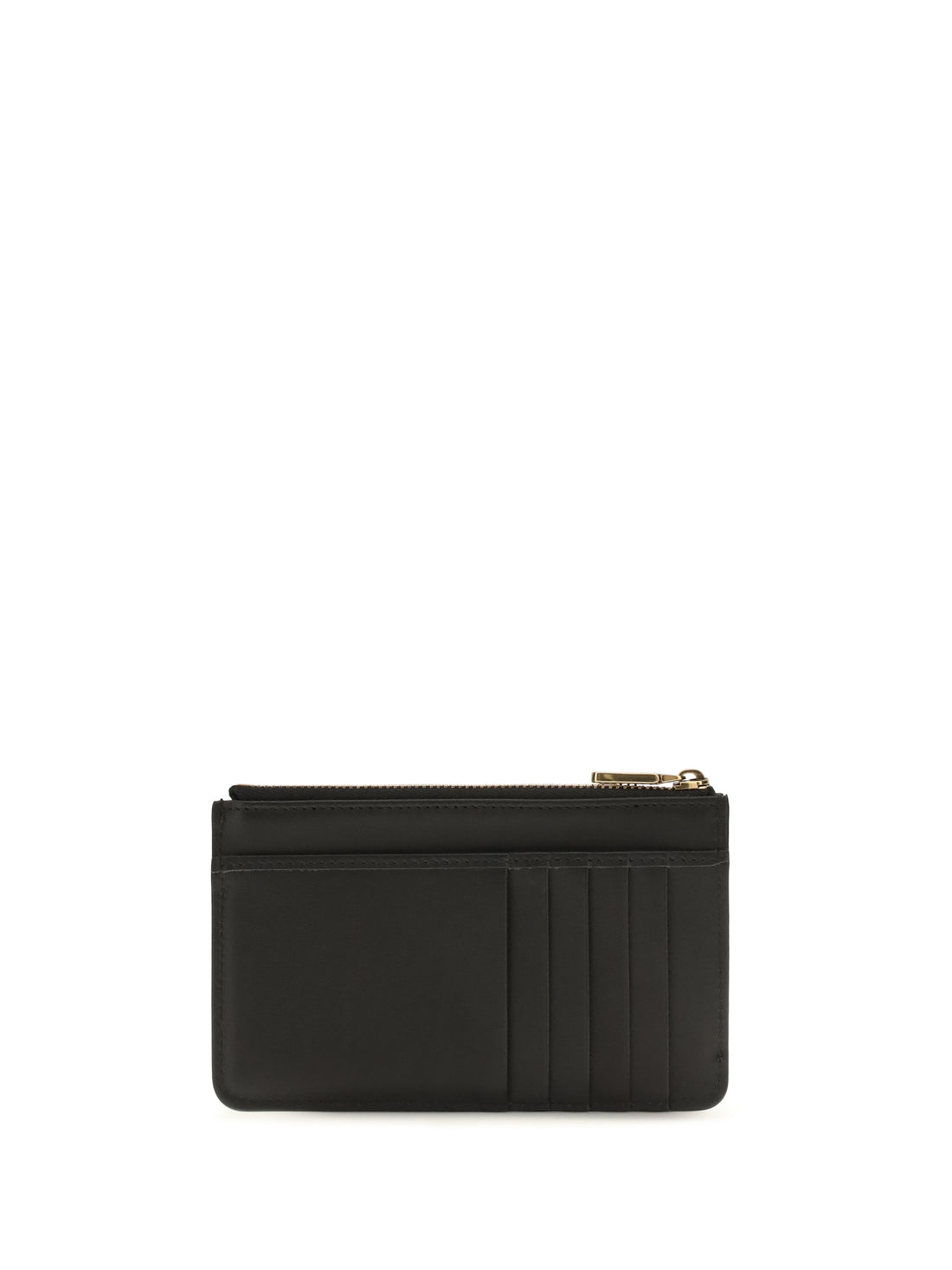 DOLCE &amp; GABBANA OS leather zip card holder