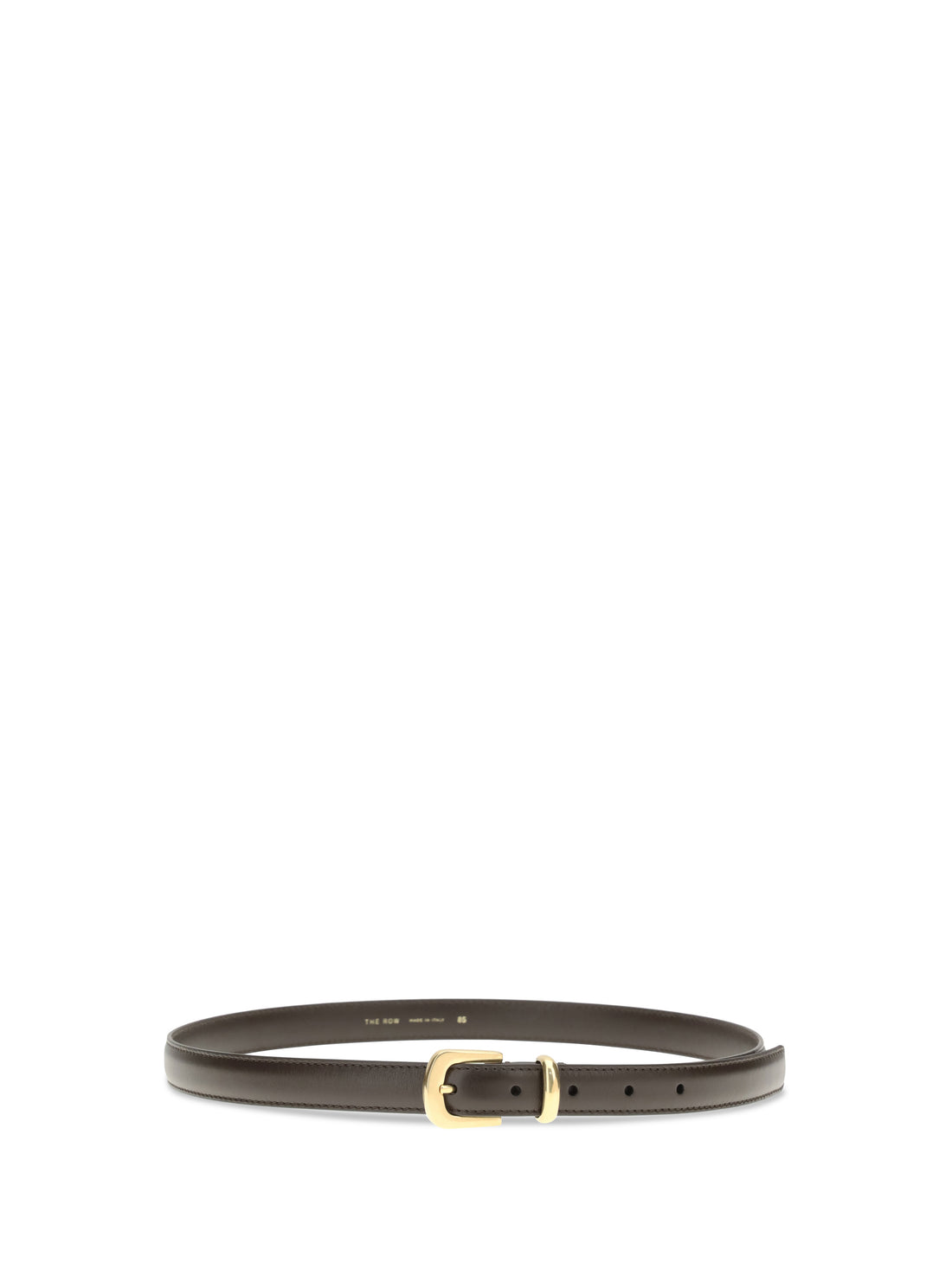 THE ROW 90 leather ring belt
