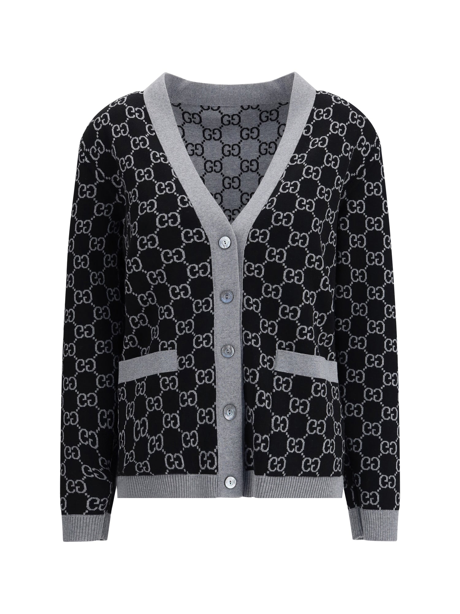 GUCCI M gg supreme reversible cardigan