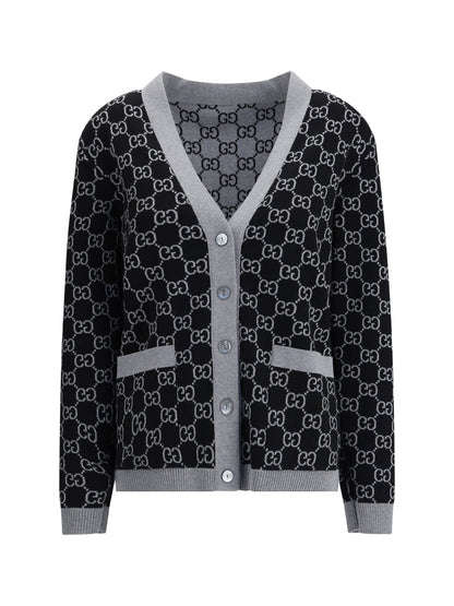 GUCCI M gg supreme reversible cardigan