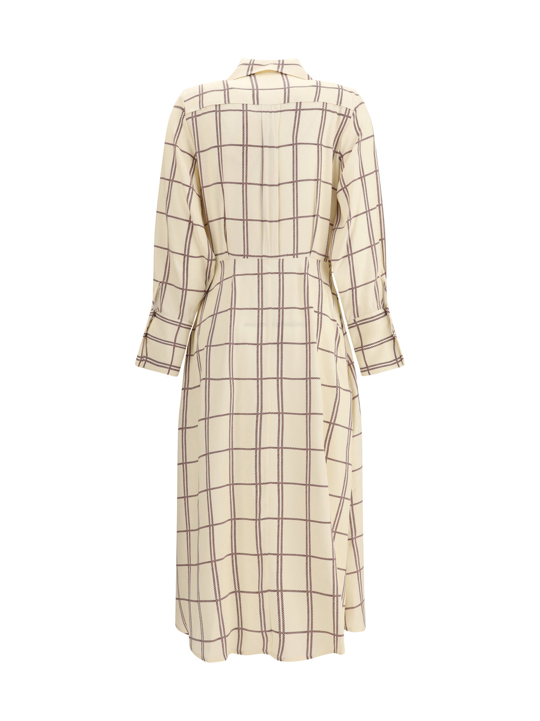CRIDA MILANO 0 checked midi dress