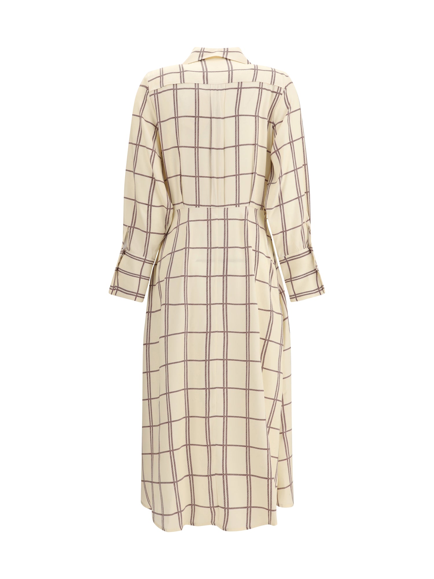 CRIDA MILANO 0 checked midi dress