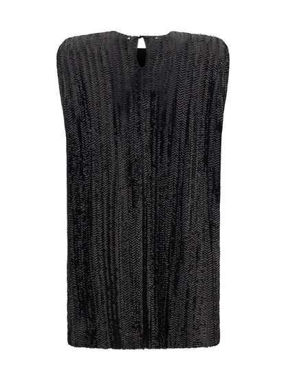 GOLDEN GOOSE 42 sequined mini dress