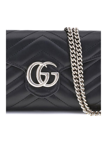 gg marmont wallet with chain