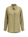 virgin wool overshirt