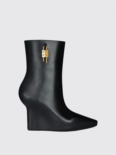 g-lock ankle boot in leather