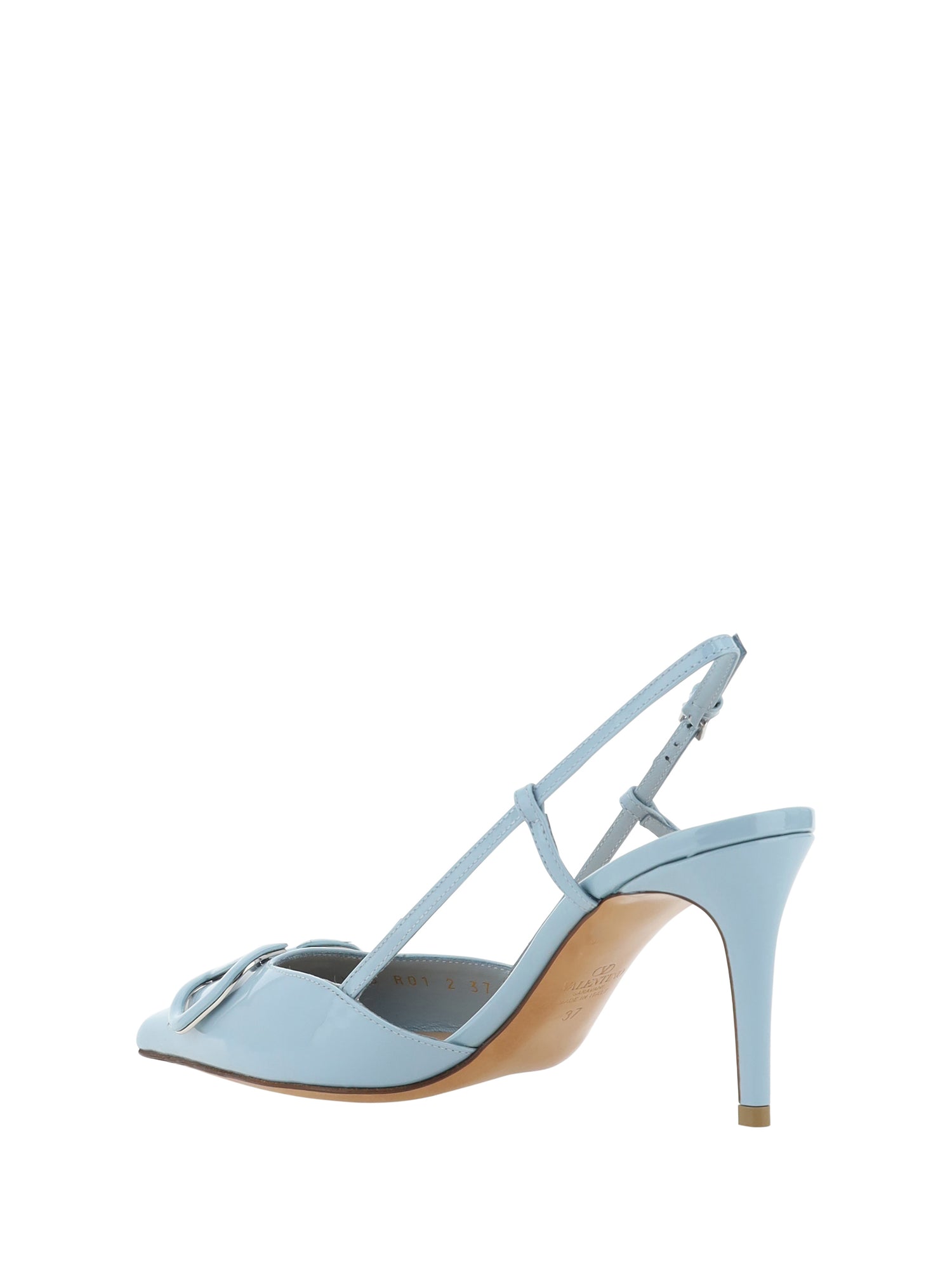 vlogo pumps slingback