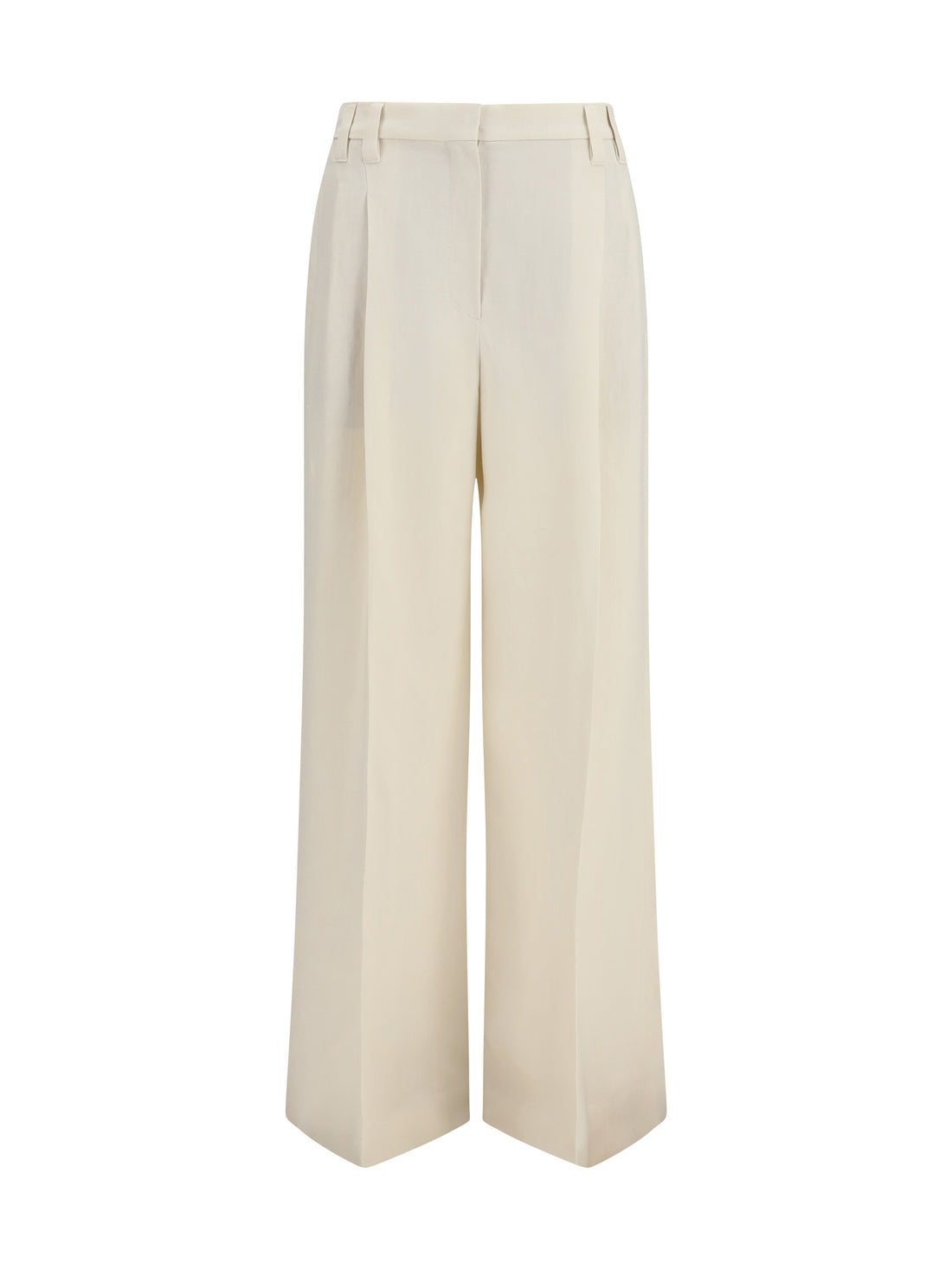 BRUNELLO CUCINELLI 40 wide pants in fluid twill