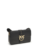 PINKO OS love leather shoulder bag
