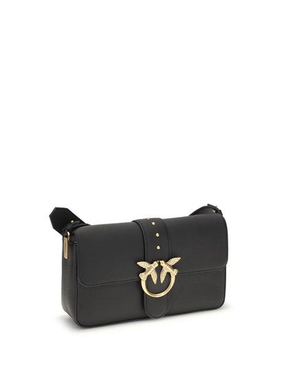 PINKO OS love leather shoulder bag