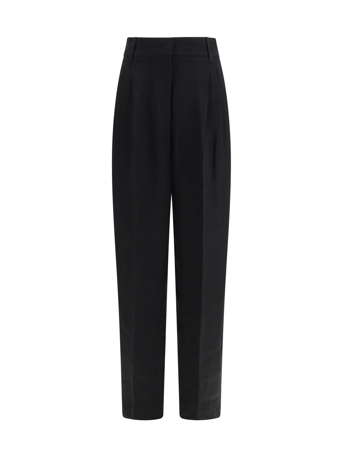 MAX MARA STUDIO 40 mstsumero pants in linen batavia