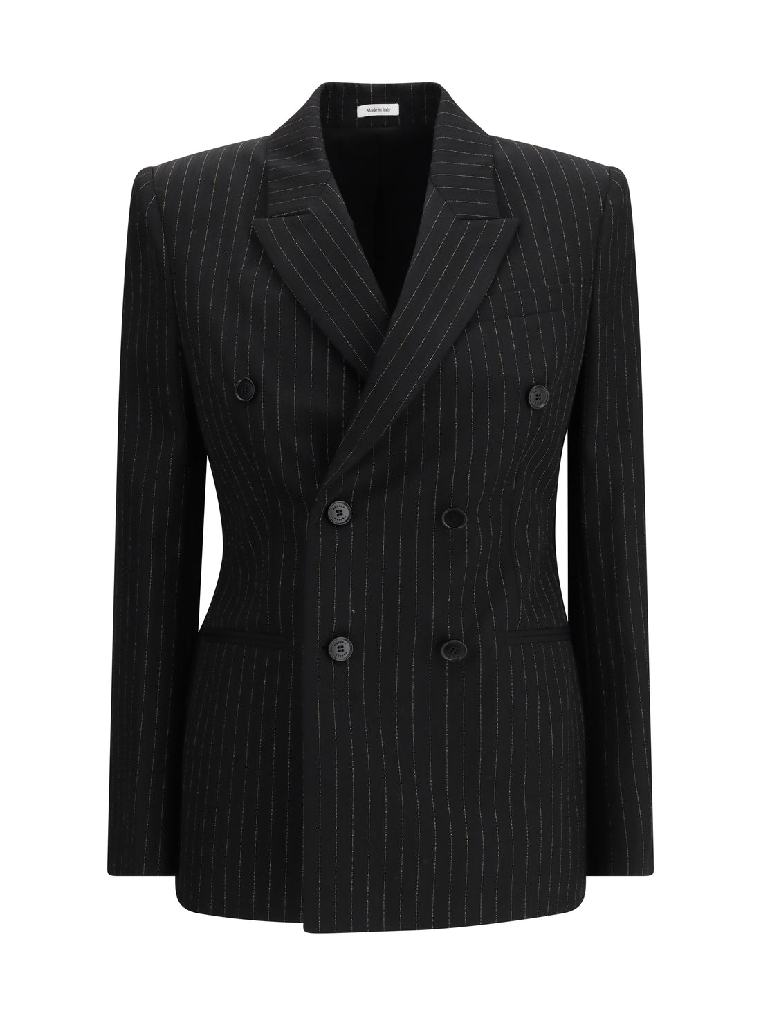 ALEXANDER MCQUEEN 40 pinstriped double-breasted jacket