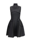 anatomy-line mini dress