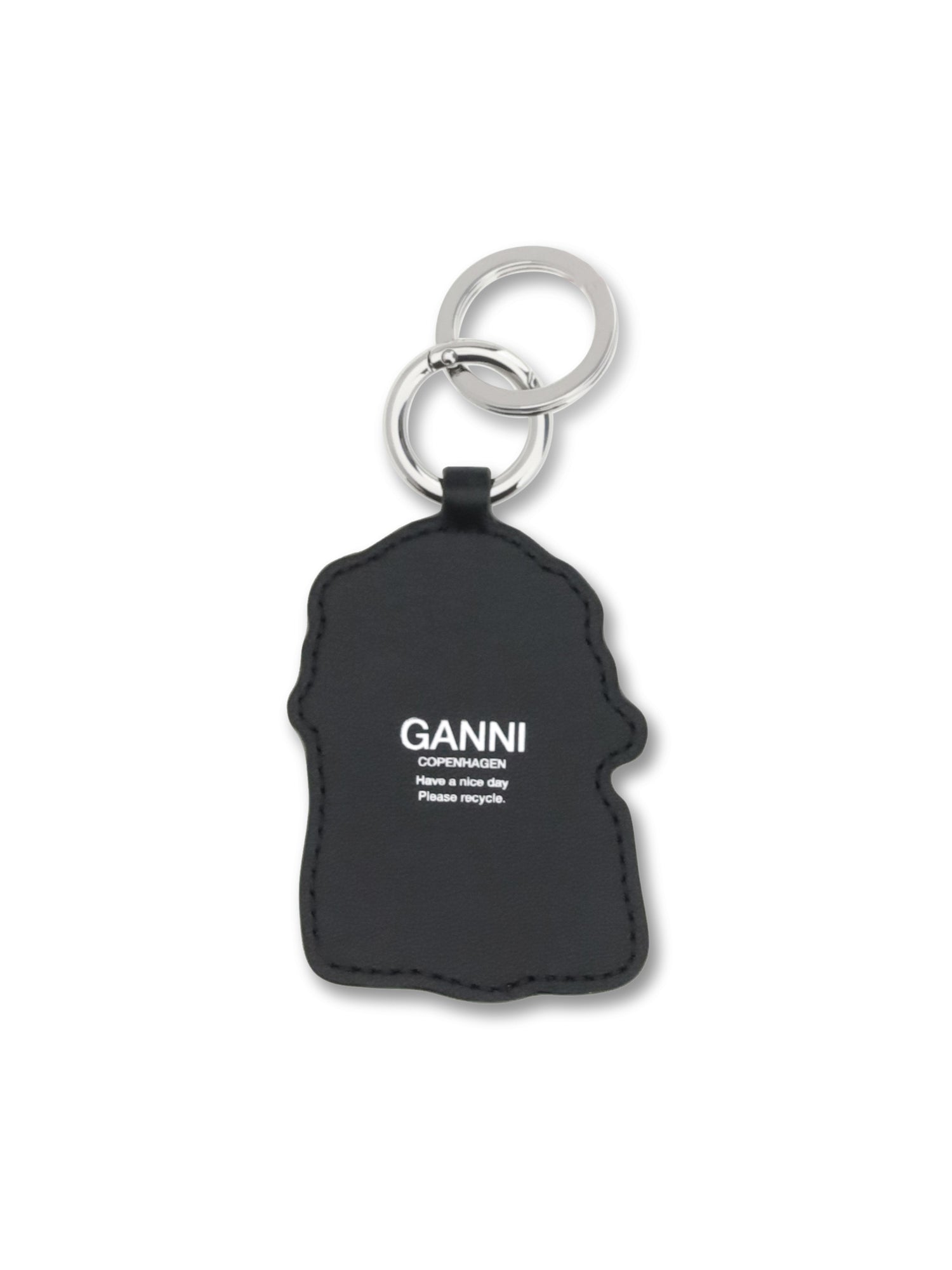 GANNI OS poodle key ring 