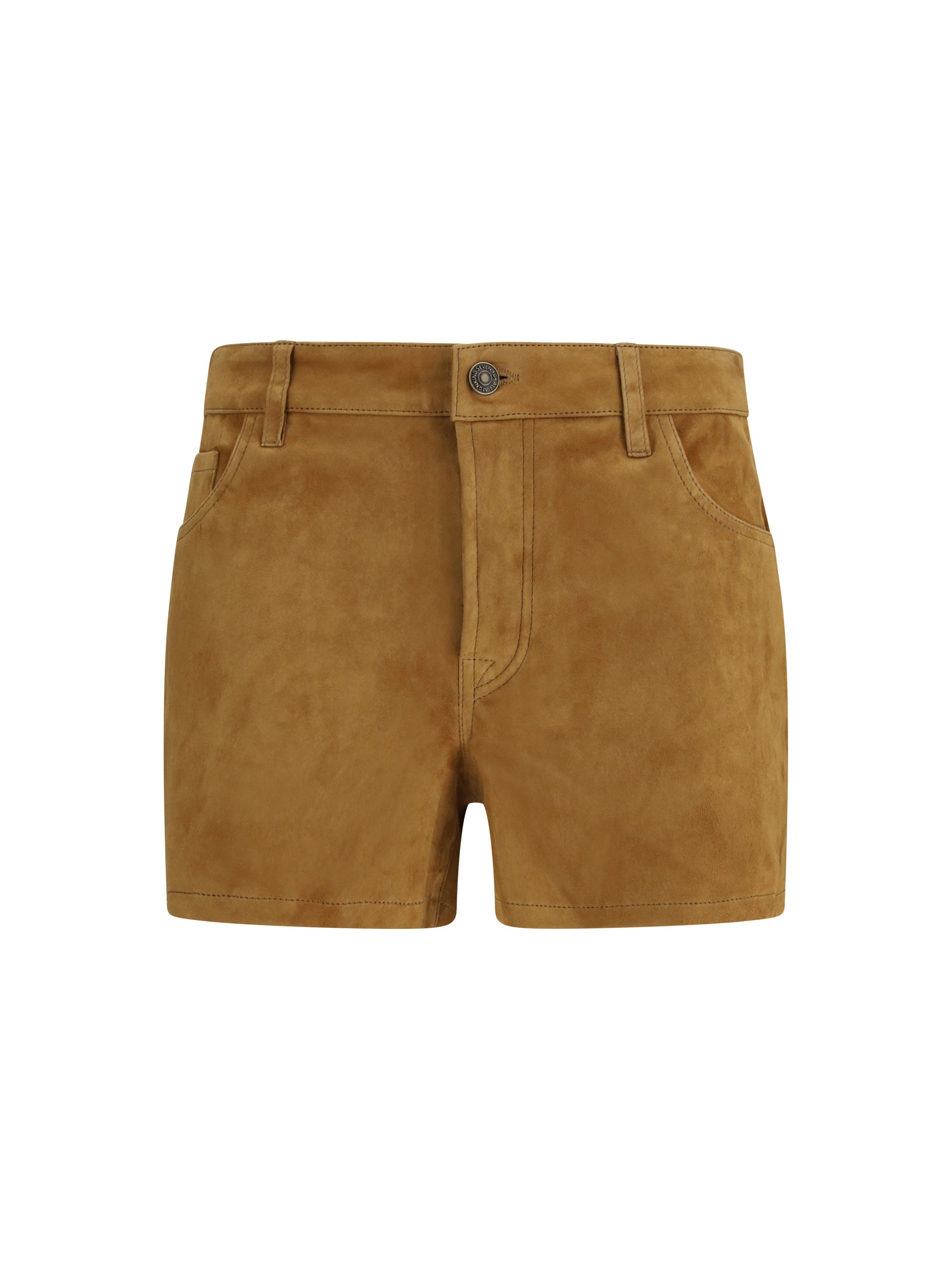 suede shorts