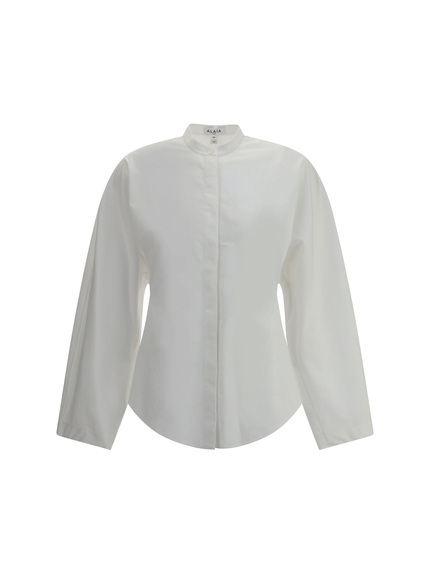 ALAIA 38 curved shirt