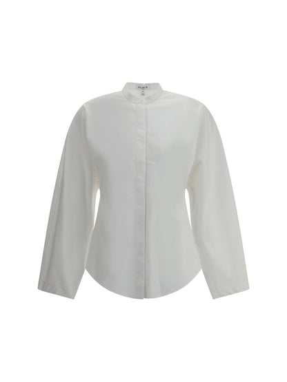 ALAIA 38 curved shirt