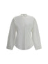 ALAIA 38 curved shirt