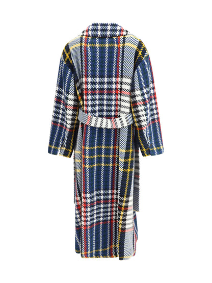 SARA ROKA 42 check long coat