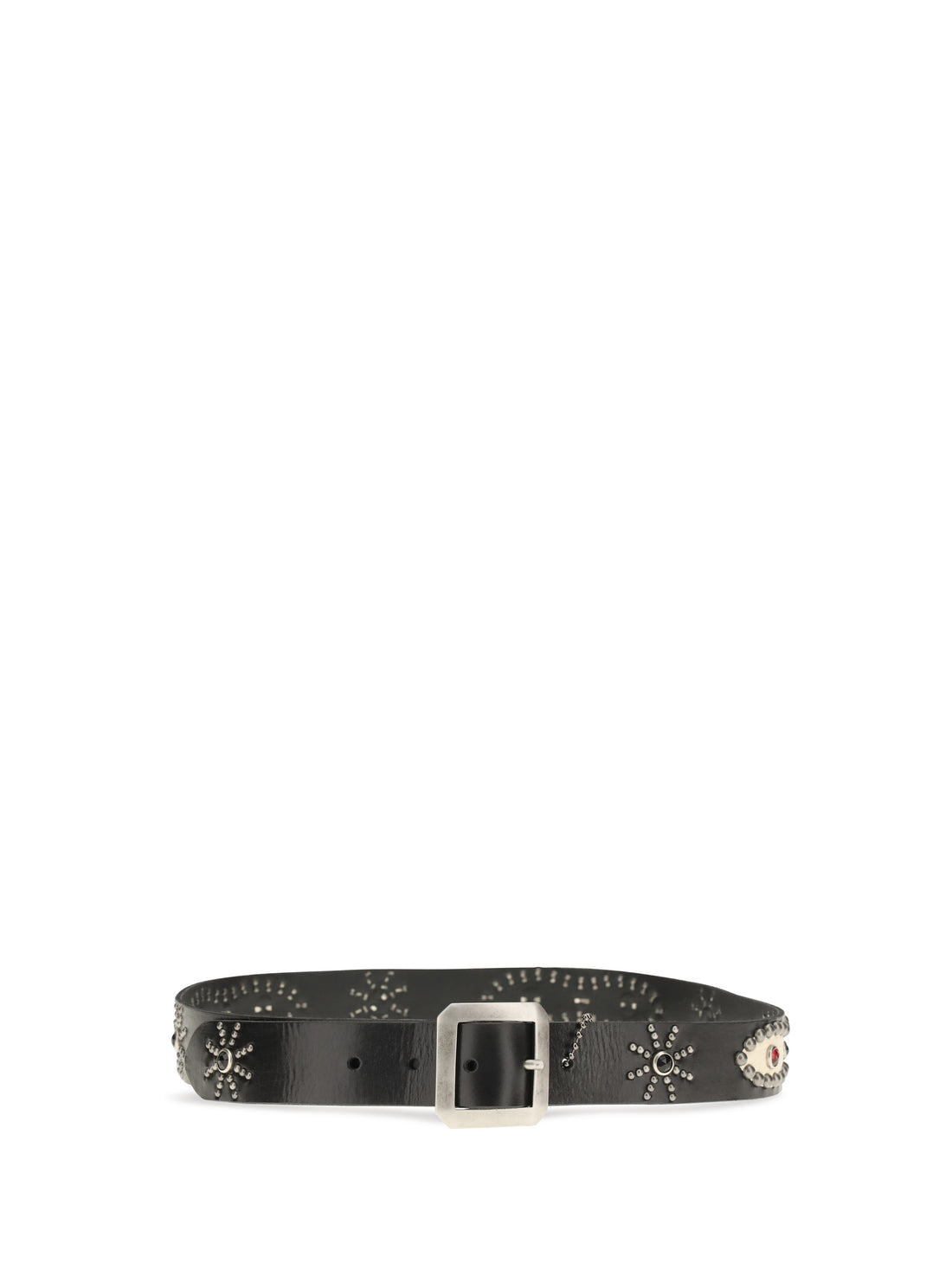 HTC LOS ANGELES 75 american belt with colored stone embellishments