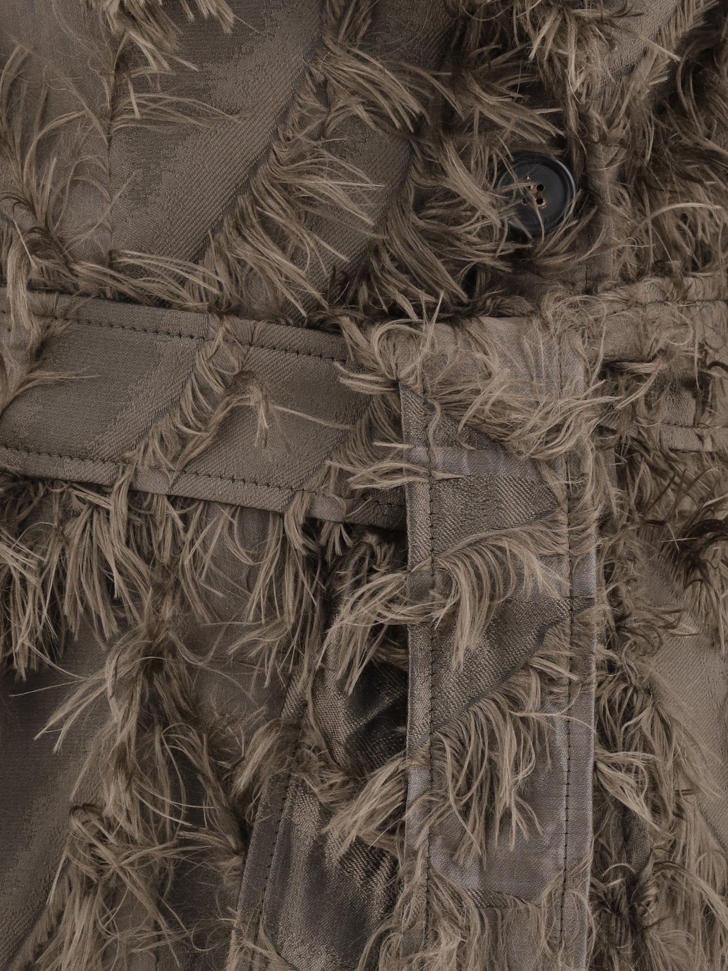 BRUNELLO CUCINELLI 40 coat with fur details