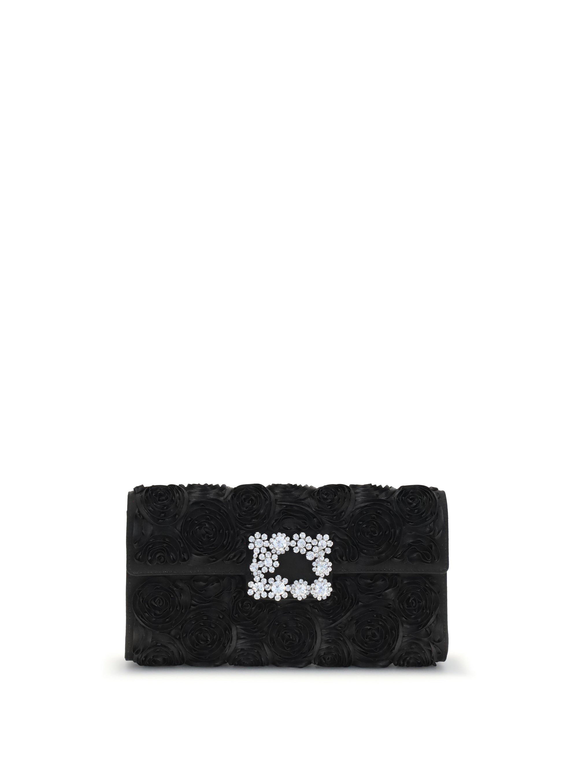 clutch bag with flowers