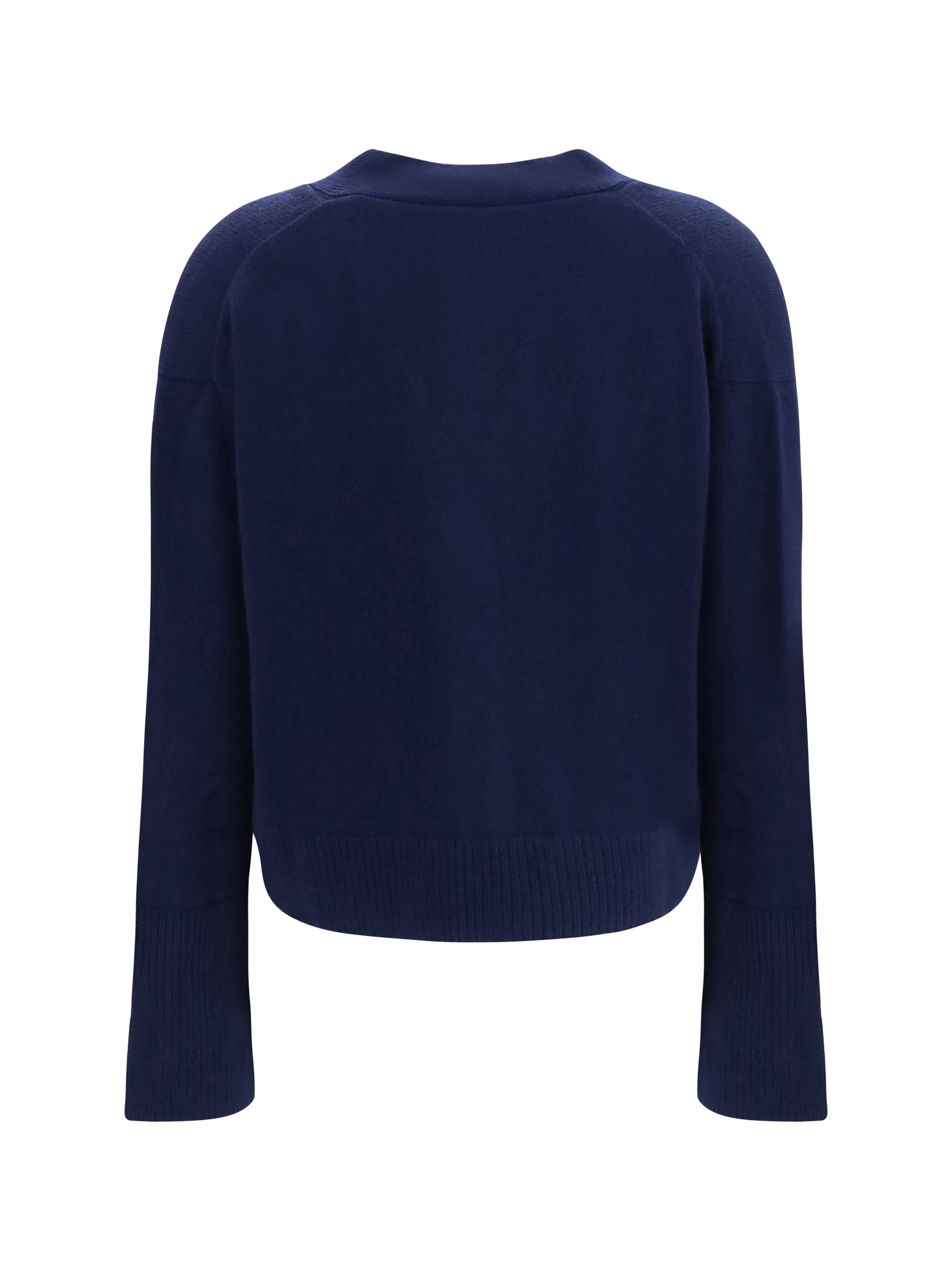 cashmere v-neck buttoned cardigan
