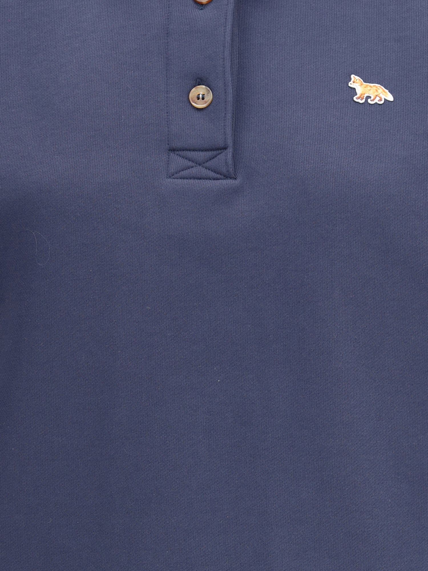 MAISON KITSUNÉ L baby fox polo sweatshirt