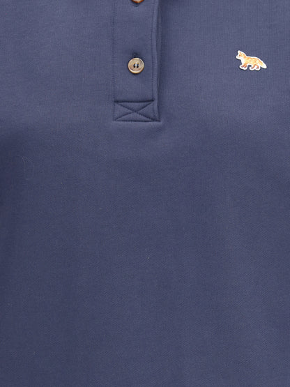 MAISON KITSUNÉ L baby fox polo sweatshirt