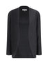 MARGIELA 42 minimal virgin wool jacket